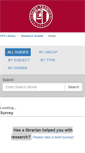 Mobile Screenshot of libguides.francis.edu