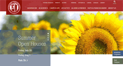 Desktop Screenshot of francis.edu