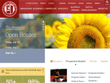 Tablet Screenshot of francis.edu