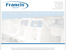 Tablet Screenshot of francis.lu
