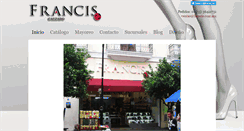 Desktop Screenshot of francis.com.mx